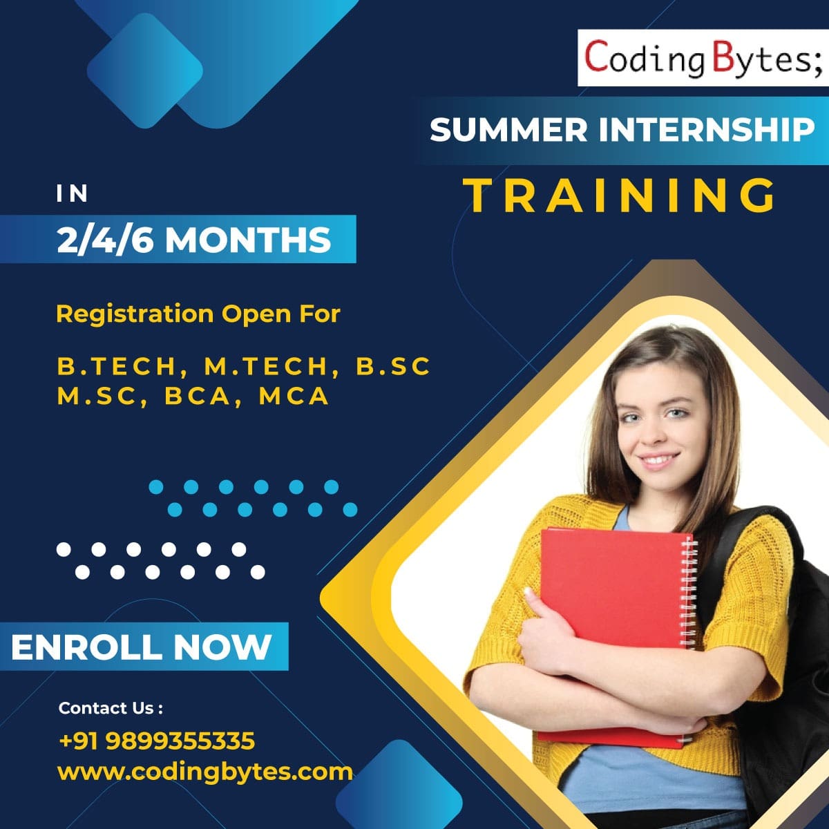 Summer Training in Coding at Coding Bytes